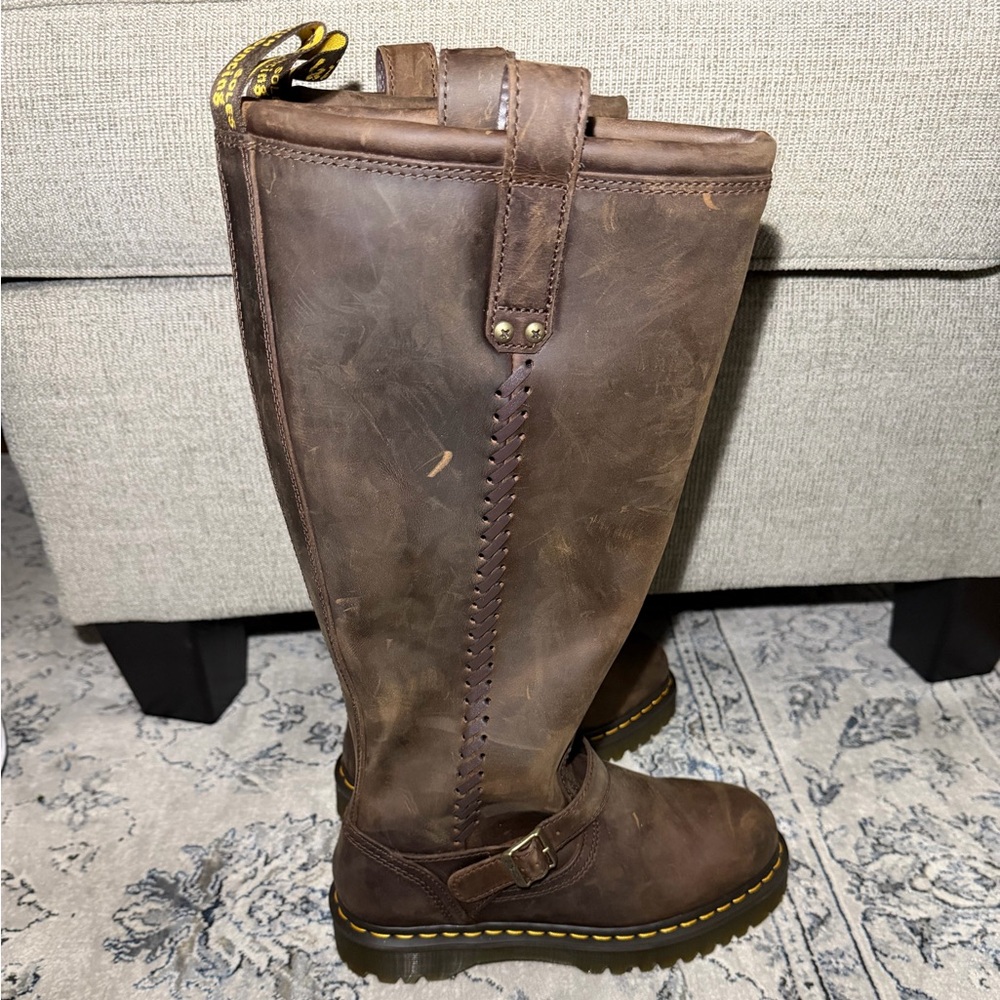 Dr. Martens Anistone Knee-High Boots - Picture 2 of 7